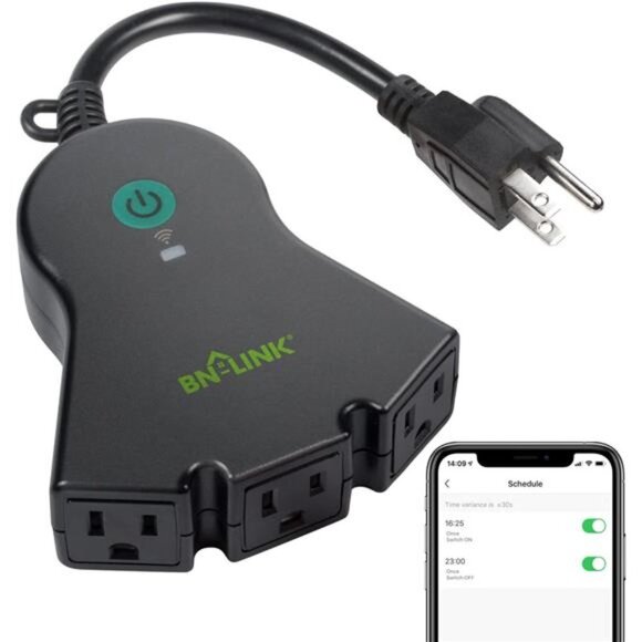 Smart WiFi Heavy Duty Outdoor Outlet, Timer (Outdoor) 2.4 GHz - Picture 1 of 6